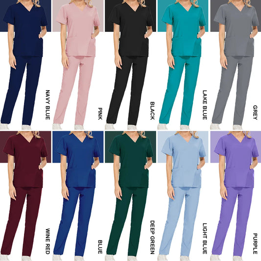 Kay’s classic jogger scrub set