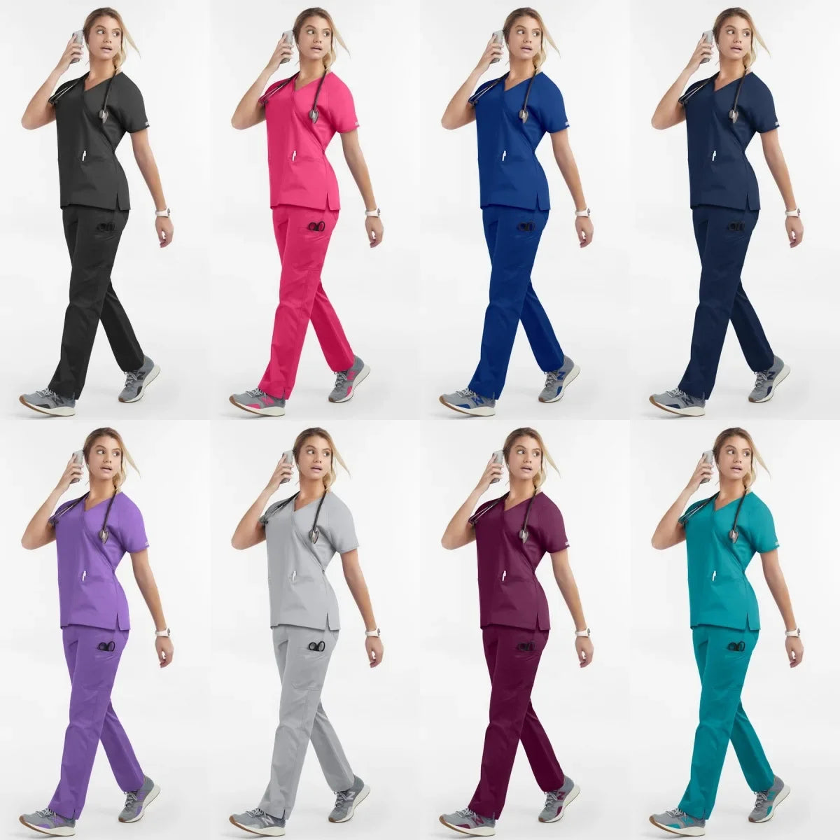 The classic style scrub set