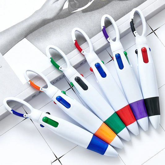 1pc Retractable Shuttle Multicolor pen