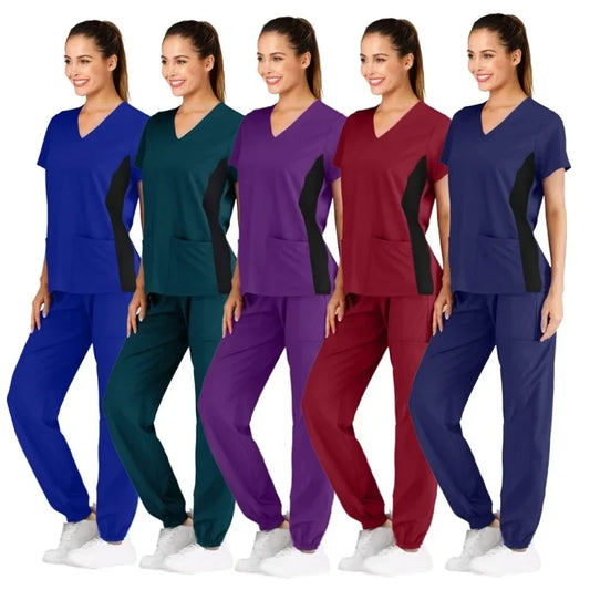 Anti Wrinkle Soft Jogger Scrubs Uniforms Sets